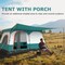 Family Camping Tent 12.5x8.5ft 6-8 Person Dual Room Porch Shelter